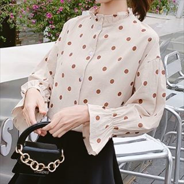 レディース 長袖 トップス ブラウス シフォンブラウス フリル レース シャツブラウス 白 可愛い 水玉 ドット柄の通販はau Pay マーケット haru foo レディース 長袖 トップス ブラウス シフォンブラウス フリル レース シャツブラウス 白 可愛い 水玉 ドット柄の通販はau Pay マーケット haru foo