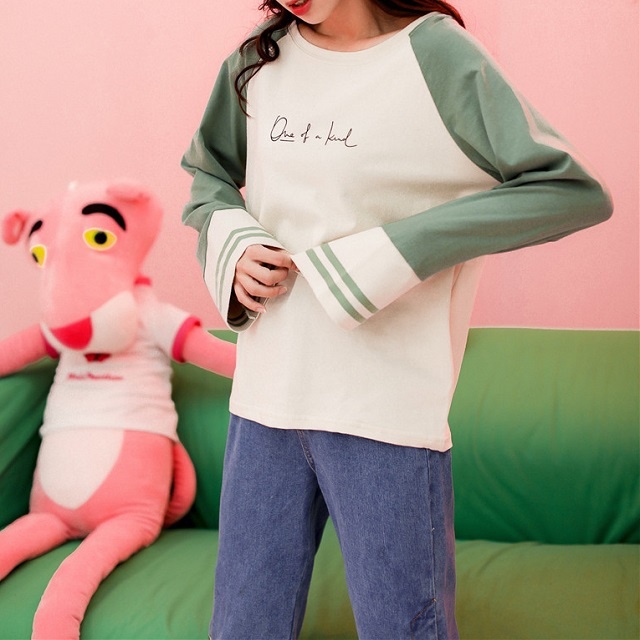 レディース トップス 春 トレンド 春物 新作 長袖 カットソー ラグラン ロンt ワイドスリーブ 配色 ライン ロゴ カジュアル ガーリーの通販はau Pay マーケット ｈａｒｕ ｆｏｏ