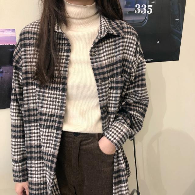 レディース トップス 春秋 ブラウス シャツ ネルシャツ 羽織 襟付き フロントボタン チェック 胸ポケット 長袖 ブラウス シンプル カジの通販はau Pay マーケット ｈａｒｕ ｆｏｏ