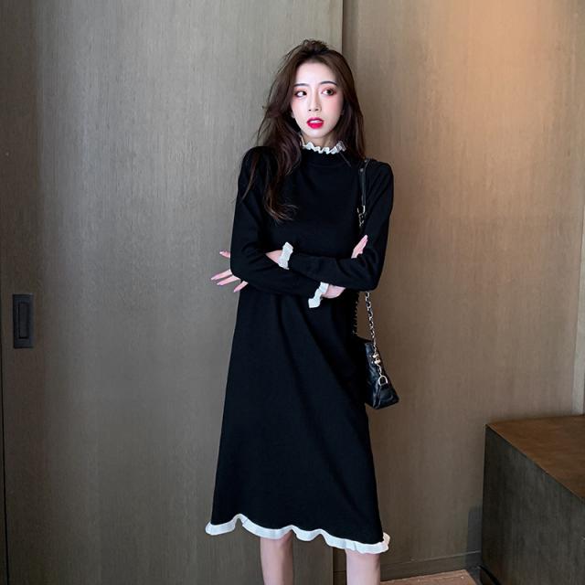 レディース ワンピース 春 夏 秋 冬 ショート丈 Aライン プリーツ フレア スカート フリル モノトーン ワンピース シンプル レトロ ナチの通販はau Pay マーケット ｈａｒｕ ｆｏｏ