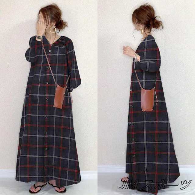ワンピース レディース 40代ワンピース 秋冬新作 長袖ワンピース きれいめ ワンピース シフォン フレアスカート オシャレ 通勤 結婚式 お出かけ 大人の通販は