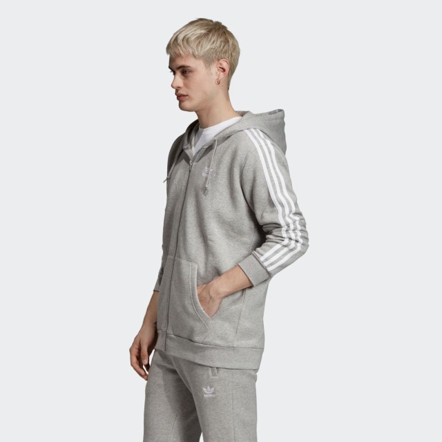 adidas hoodie side stripe