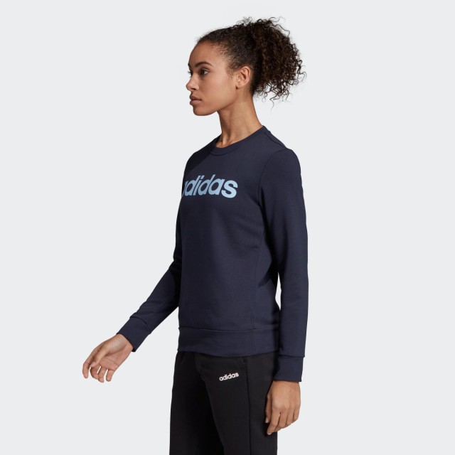 adidas essentials linear sweatshirt