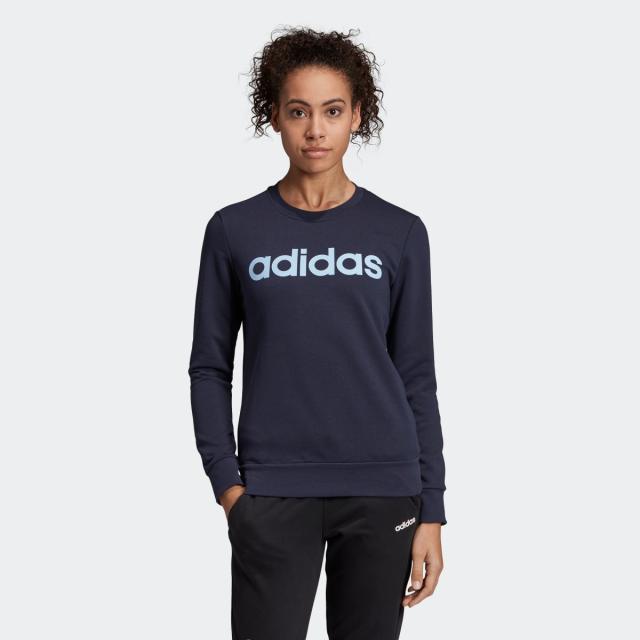 adidas essentials linear sweatshirt