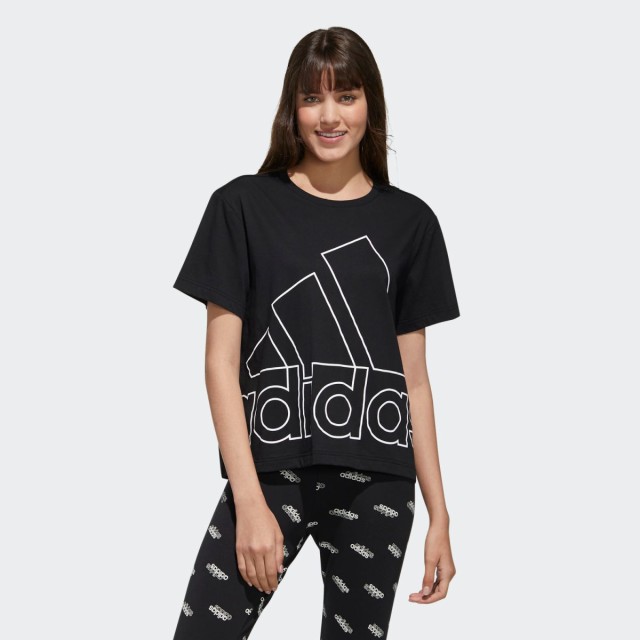 返品可 公式 アディダス Adidas ビッグロゴ 半袖tシャツ Big Logo Tee レディース ウェア トップス Tシャツの通販はau Pay マーケット Adidas Online Shop Au Pay マーケット店