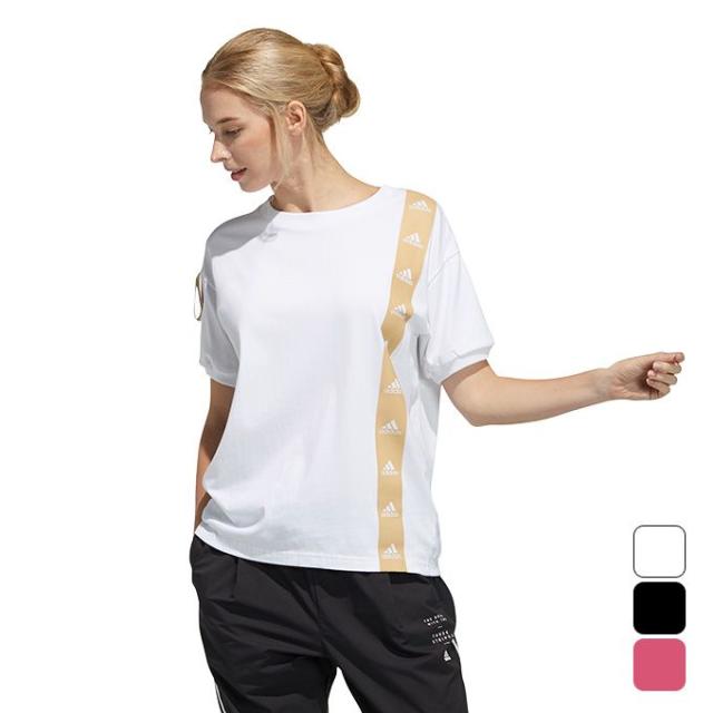 アディダス Adidas レディース スポーツウェア 半袖 Tシャツ W Bosc Logo Tape Tee Jko16 21ss の通販はau Pay マーケット Spopia Net Shop Au Pay マーケット店
