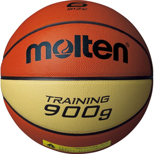 (モルテン Molten) トレーニング用 バスケットボール (6号球) 約900g 天然皮革 9090 B6C9090 (運動 スポーツ用品) |b04
