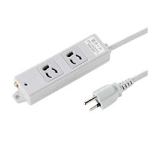 工事物件雷ガードタップ（3P抜け止め・マグネット付・2個口・3m） TAP-K2SP-3 |b04の通販は 5,125円