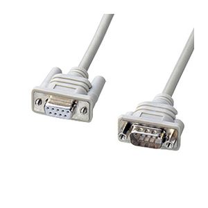(まとめ)サンワサプライ エコRS-232Cケーブル(3m) KR-EC9EN3(×2セット) |b04の通販は 5,356円