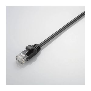 (まとめ)エレコム やわらかLANケーブル(Cat5E準拠) LD-CTY/BK2(×10セット) |b04の通販は