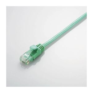 (まとめ)エレコム Gigabit やわらかLANケーブル(Cat6準拠) LD-GPY/G2(×10セット) |b04の通販は