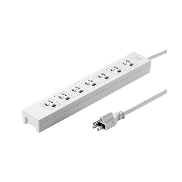 (まとめ)サンワサプライ 電源タップ TAP-F37-3(×2セット) |b04の通販は 7,843円