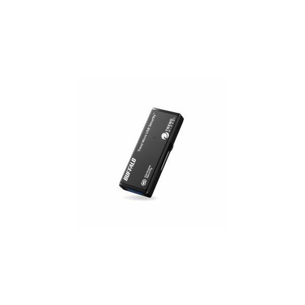BUFFALO バッファロー USB3.0対応セキュリティーUSBメモリー 32GB ウイルスチェックモデル 1年保証タイプ RUF3-HSL32GTV |b04の通販は
