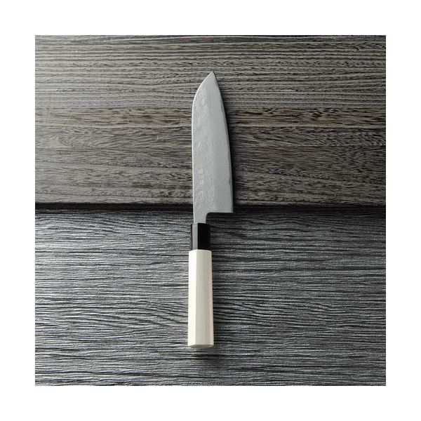梨地本割込三徳包丁 K20904048 |b04の通販は 10,590円