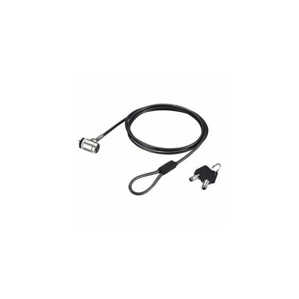 (まとめ) BUFFALO バッファロー シリンダー錠ワイヤーロック(マスターキー対応) BSL08M (×2セット) |b04の通販は