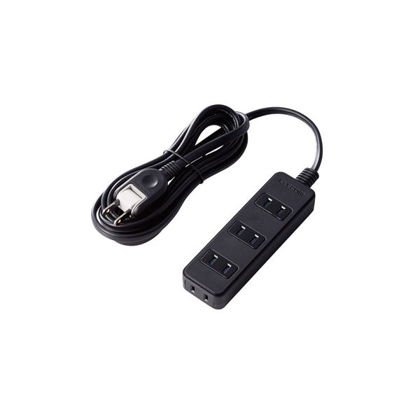 （まとめ）エレコム AVシャッタータップ／4個口／2.5m／ブラック AVT-ST02-2425BK(×3セット) |b04の通販は 5,105円