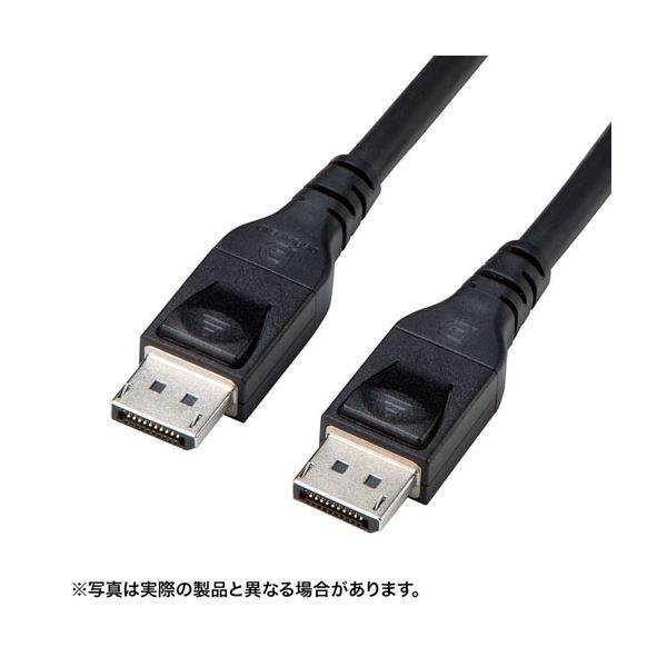 サンワサプライ DisplayPort 1.4 ACTIVEケーブル 約10m ブラック KC-DP14A100 |b04