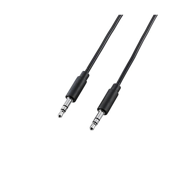 (5個セット) エレコム AVケーブル/ラジカセ用/3.5φオーディオケーブル/ブラック/2.0m DH-MMRN20X5 |b04の通販は
