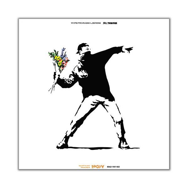 Digital Oasis Visual Sonic アートパネルBluetoothスピーカー Banksy BDLD-1907-002 |b04