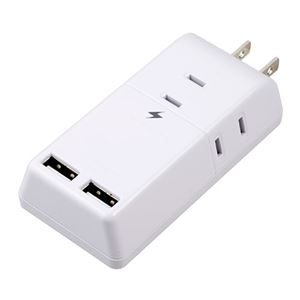 (16個セット) YAZAWA 雷ガード付トリプルタップ 3AC+2USB2.4A ホワイト H6TK5002UWHX16 |b04の通販は