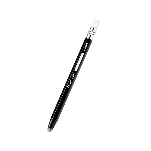 (5個セット) エレコム 6角鉛筆タッチペン ブラック P-TPENSEBKX5 |b04の通販は