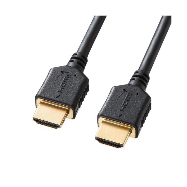 (5個セット) サンワサプライ プレミアムHDMIケーブル 1m 黒 KM-HD20-P10X5 |b04の通販は
