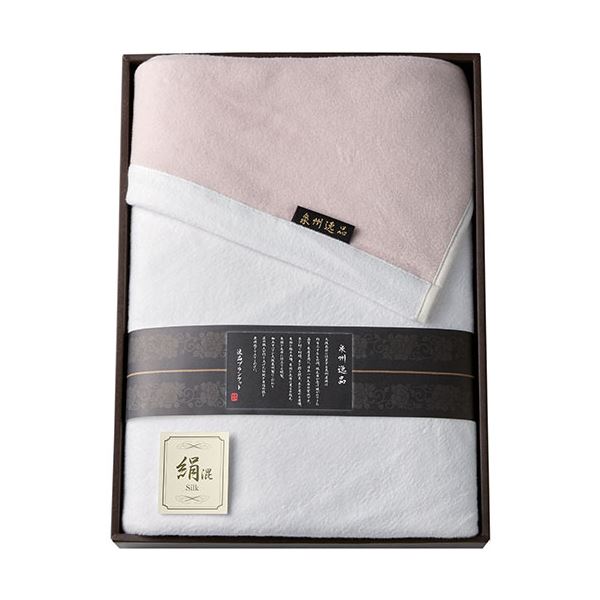 本多タオル 泉州逸品シルク混綿毛布(毛羽部分)1P IPPIN-01100 |b04の通販は 9,086円