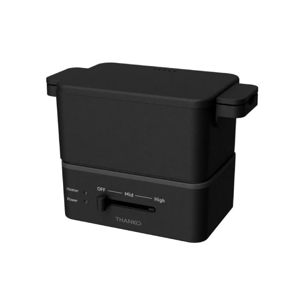 サンコー おひとりさま用フライヤー カラリ SGLFRYSBK |b04の通販は