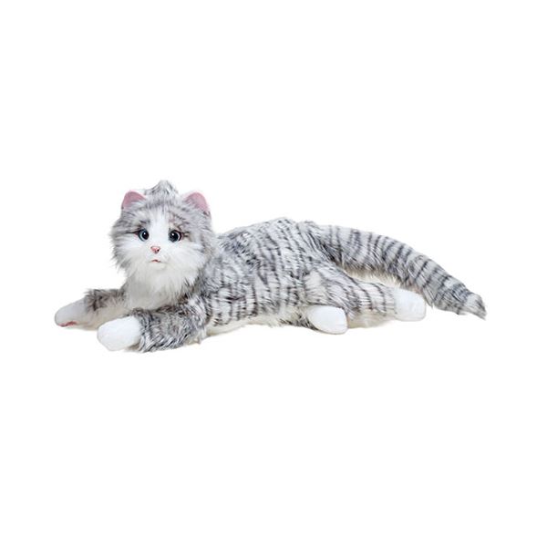 デジレクト しっぽふりふり あまえんぼうねこちゃん アイスグレー dgrt67831 |b04の通販は