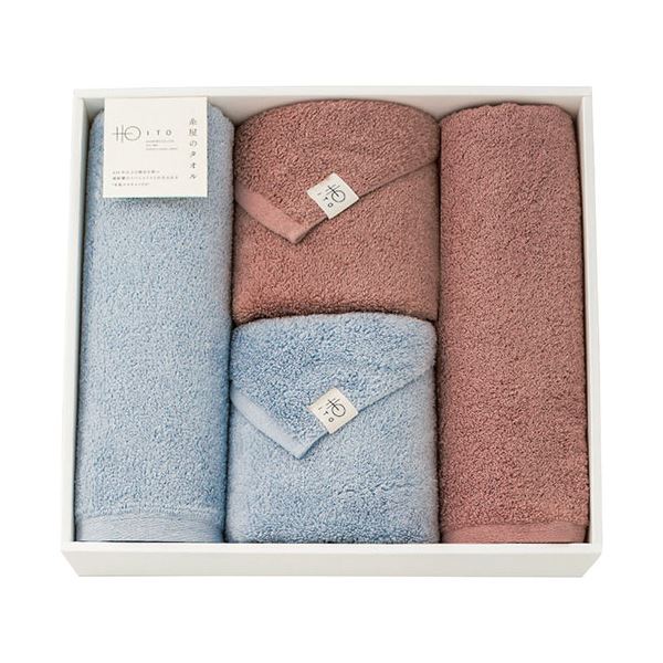 糸屋のタオル ハーフバス・フェイスタオルセット 4058-069 |b04の通販は 8,225円