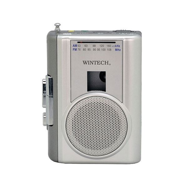 WINTECH AM／FMラジオ付テープレコーダー PCT-02RM |b04の通販は
