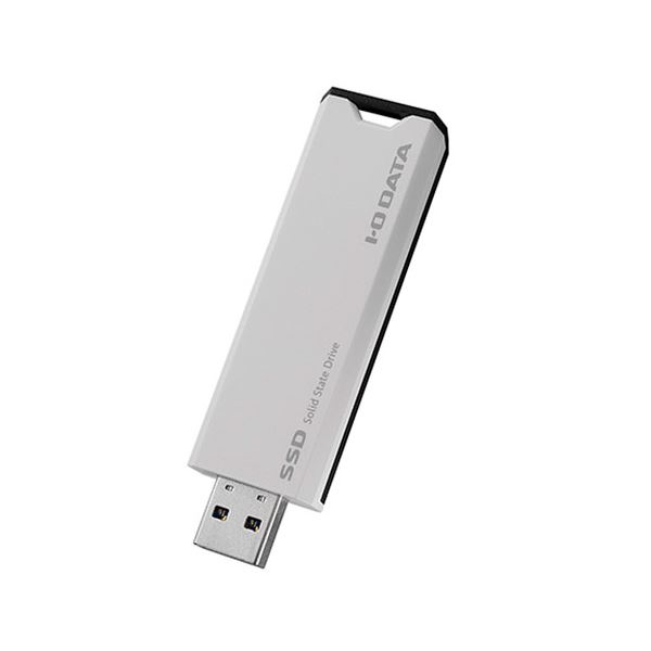 IOデータ IO DATA USB 10Gbps(USB 3.2 Gen2)対応 スティックSSD 1TB ホワイト×ブラック SSPS-US1W |b04の通販は