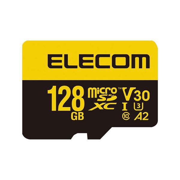 エレコム 高耐久 U3，V30 microSDXC メモリカード 128GB MF-HMS128GU13V3 |b04