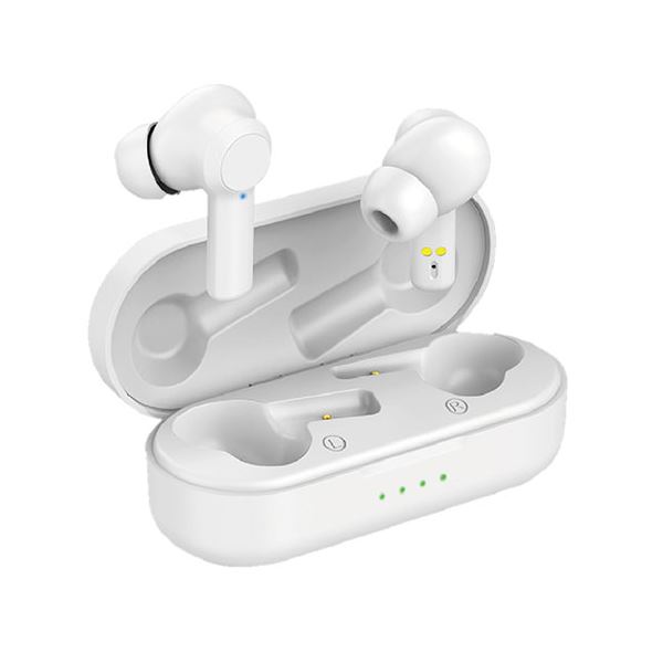 (20個セット) Lazos 独立型 Bluetooth イヤホン ホワイト L-TWS-WX20 |b04