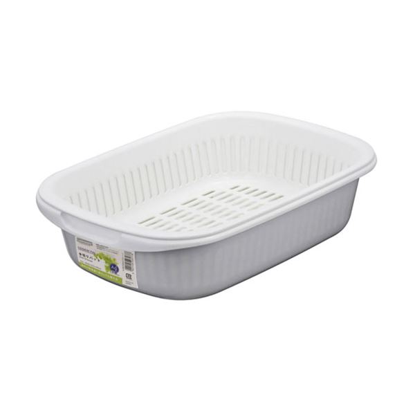 (5セット) 岩崎工業 クッキンパル 水切りバット ホワイト K-1657-WHX5 |b04の通販は 5,336円