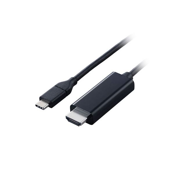 エレコム USB Type-C(TM) - HDMI(R)変換ケーブル 5m ブラック CAC-CHDMI50BK2 |b04