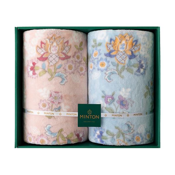 ミントン ポリエステル毛布2P 140×200cm B1149579 |b04の通販は