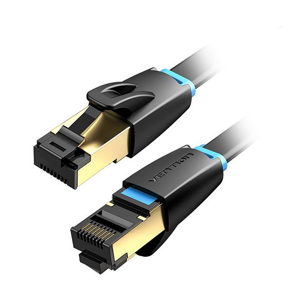 (3本セット) VENTION Cat.8 薄型LANケーブル 3m ブラック IK-9082X3 |b04の通販は 5,792円