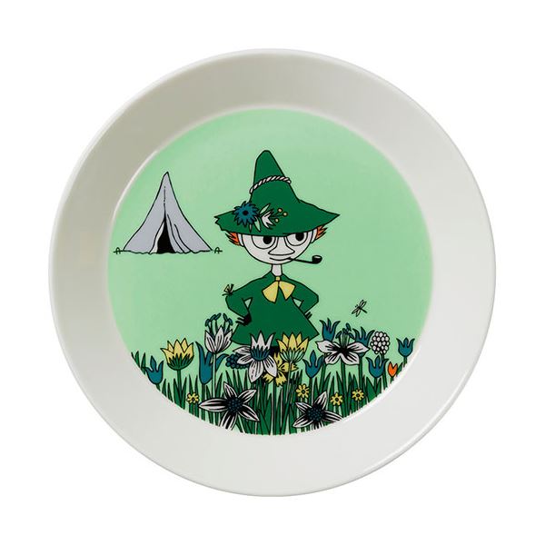 アラビア ムーミン クラシック プレート19cm スナフキン φ19×2.5cm C6006579 |b04の通販は