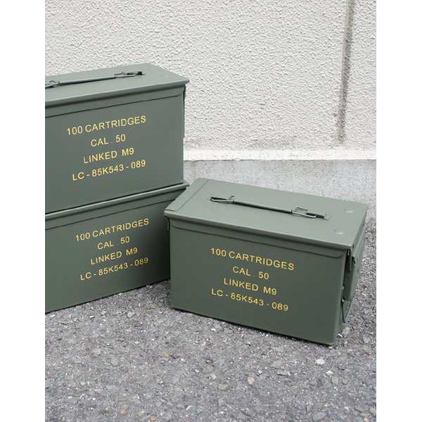 アメリカ軍 アンモボックス 弾薬入れ箱 ミディアム スチール 米軍 レプリカ ミリタリーウェア ミリタリーグッズ 軍モノ |b04の通販は