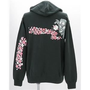 驚愕の10柄 まっちゃん愛用ブランド 語れる立体和柄パーカー　鬼桜　S |b04の通販は 7,164円