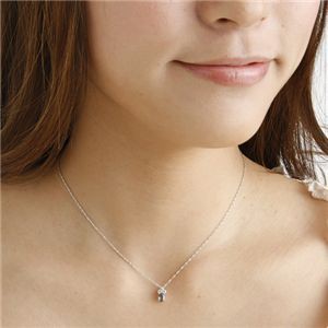 K18WG0.3ct アレキサンドライト ダイヤモンドペンダント/ネックレス