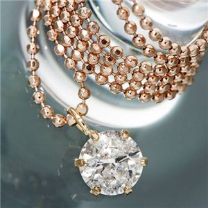 K18PG 0.4ctダイヤモンドペンダント/ネックレス【メーカー直送】代引き・銀行振込前払い不可・同梱不可の通販は 44,346円
