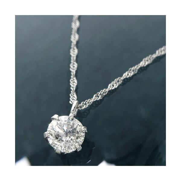 純プラチナ0.3ct ダイヤモンドペンダント/ネックレス |b04