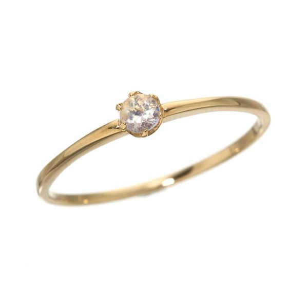 K18ブルームーンストーンリング 指輪 19号【メーカー直送】代引き