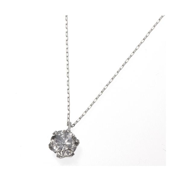 オール純プラチナ 0.5ct ダイヤモンドペンダント 造幣局検定マーク入り 