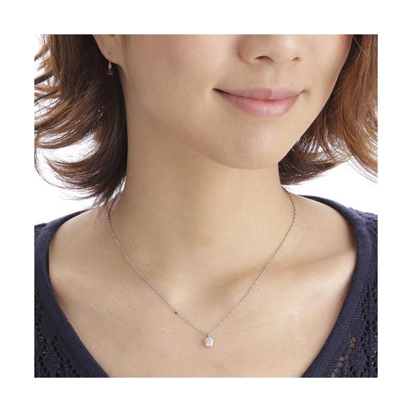 純プラチナ0.7ctダイヤモンドペンダント/ネックレス【メーカー直送