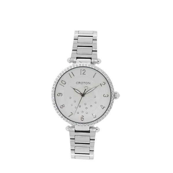 CROTON (クロトン) 腕時計レディース パヴェ 3針 日本製 ラインストーン RT-175L-C |b04の通販は