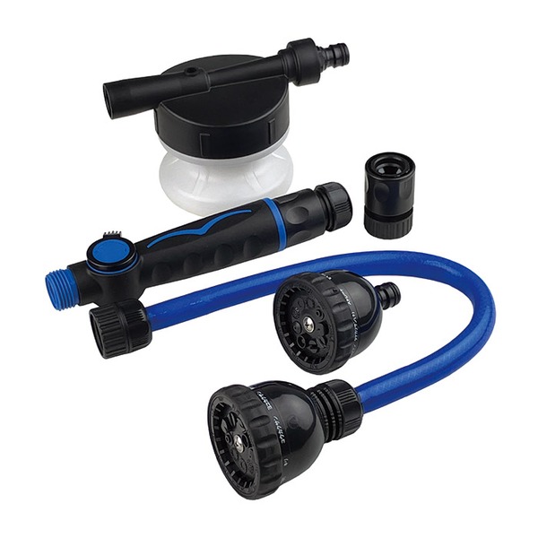 マルチウォーターシャワー シャワーノズルセット 洗車 ガーデニング 水やり 園芸 花壇【メーカー直送】代引き・銀行振込前払い不可・同梱不可の通販は 4,724円