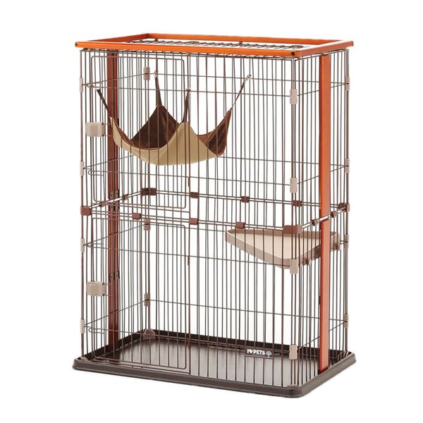 ウッドワンサークルキャット 2段タイプ (ペット用品)【代引不可】【メーカー直送】代引き・銀行振込前払い不可・同梱不可